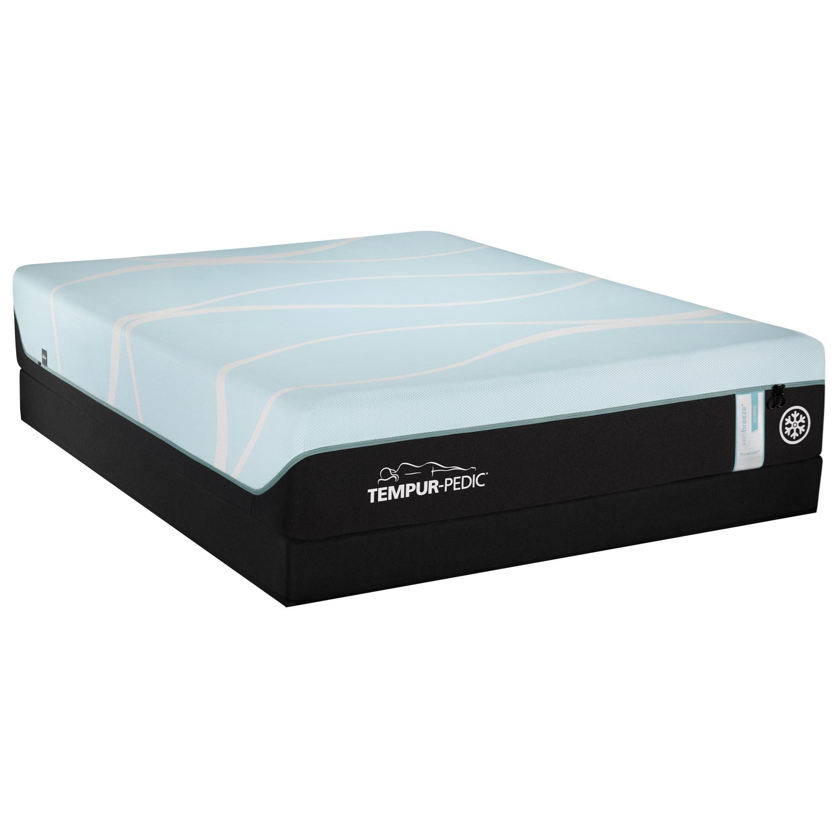 TempurPedic® TEMPURPRObreeze°™ Medium Hybrid 10242150+20514150 Queen